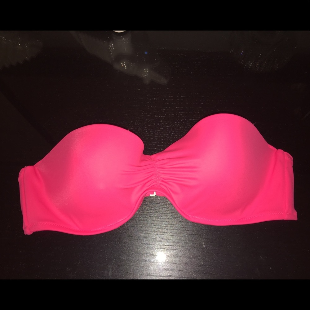 Coral/Hot Pink Victoria's Secret Swim suit top